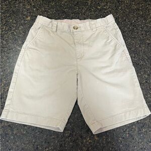 Vineyard Vines Khaki Tan Cotton Casual Dress School Uniform Sport Shorts Boys 12